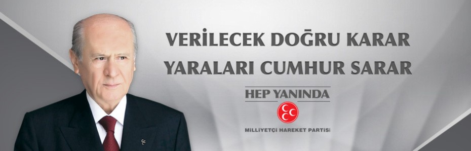 Verilecek doğru karar yaraları cumhur sarar